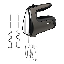 Tefal Powermix Silence HT654E Stand mixer 600 W Black, Grey