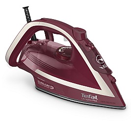 Tefal Ultimate Pure FV6820 Steam iron 2800 W Red, Silver