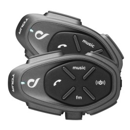 Interphone TOUR HD Motorbike intercom 1500 m 2 pcs Black