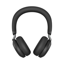 Jabra Evolve2 75 Headset Wired and Wireless Headband Calls/music USB Type-C Bluetooth Charging stand Black
