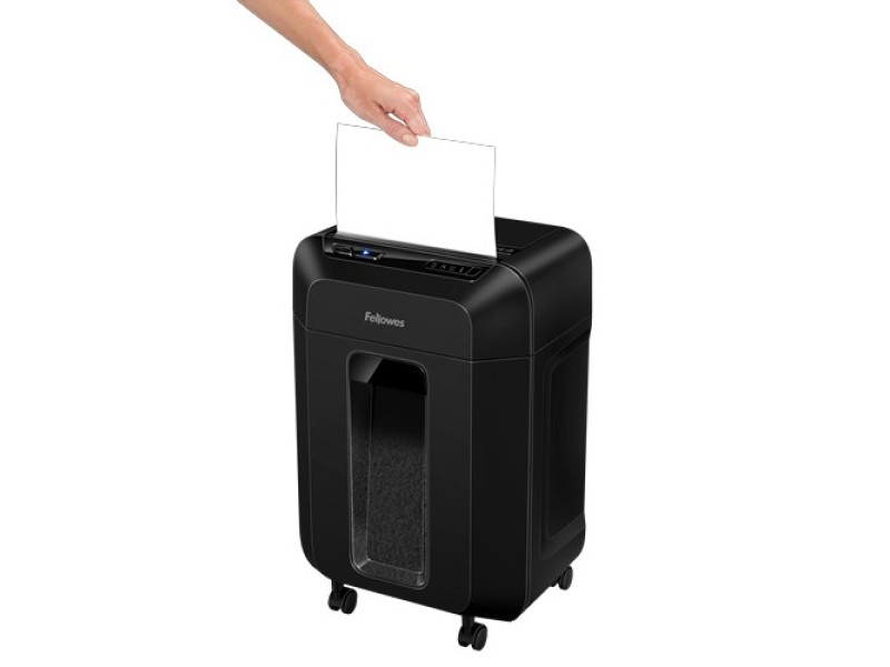 Fellowes Automax 80M paper shredder Particle-cut shredding 22 cm Black