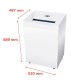 HSM Pure 740 shredder, 145 l, 3,9 mm