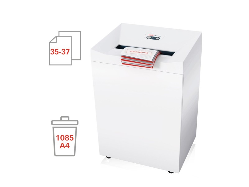 HSM Pure 740 shredder, 145 l, 3,9 mm