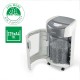 Leitz IQ OptiMax Home Office 225 Micro Cut Paper Shredder Security P5 15L - White
