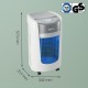 Leitz IQ OptiMax Home Office 225 Micro Cut Paper Shredder Security P5 15L - White