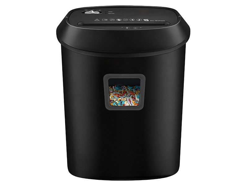 Tracer FileCrusher Paper Shredder, Black