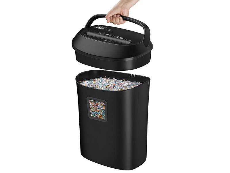 Tracer FileCrusher Paper Shredder, Black