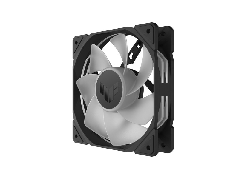ASUS TUF Gaming TR120 ARGB Reverse 3-in-1 Fan, Black