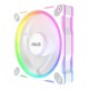 ASUS Prime MR120 Fan ARGB Reverse White Computer case 12 cm
