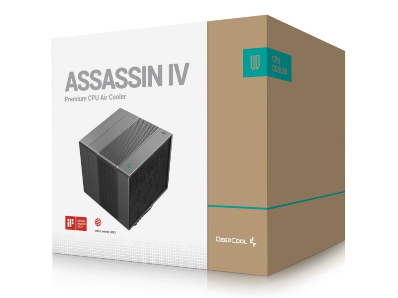 DeepCool ASSASSIN IV Processor Air cooler 14 cm Black 1 pc(s)