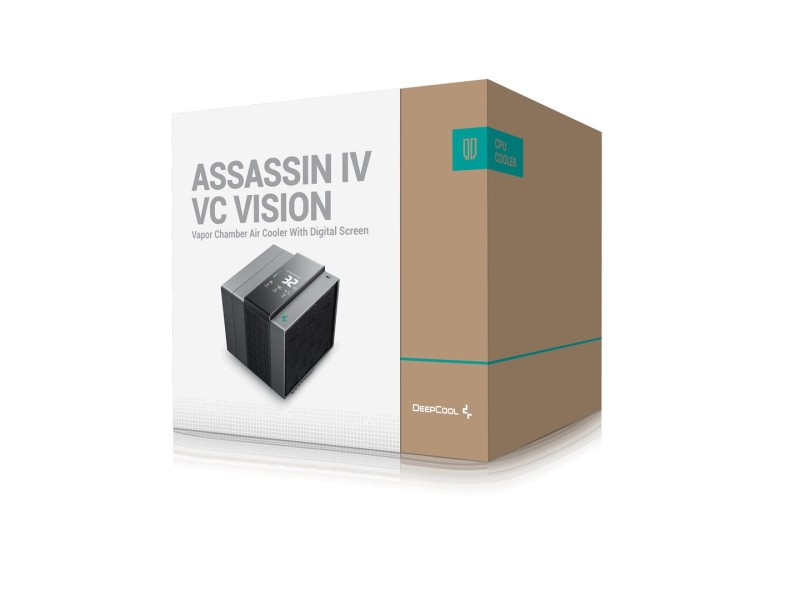 DeepCool ASSASSIN IV VC VISION Processor Air cooler 120/140 mm Black 1 pc(s)