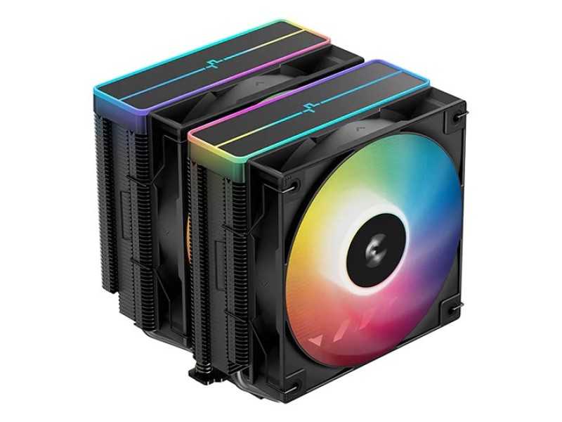 DeepCool AG620 BK ARGB V2 Chipset, Motherboard Air cooler 12 cm Black 1 pc(s)