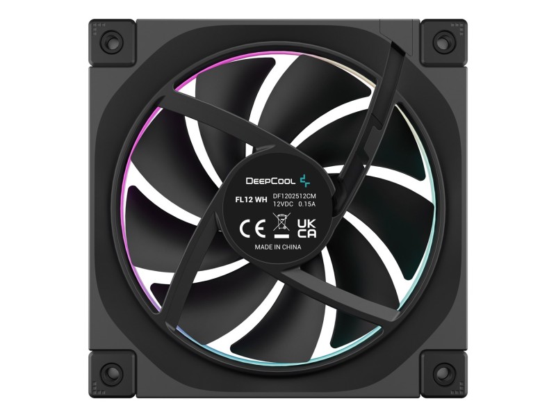 DeepCool FL12 Computer case Fan 12 cm Black 1 pc(s)