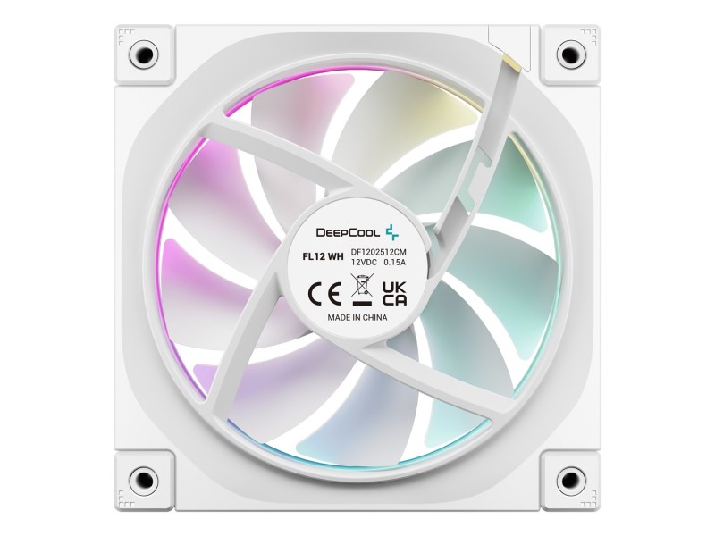 DeepCool FL12 WH Computer case Fan 12 cm White 1 pc(s)