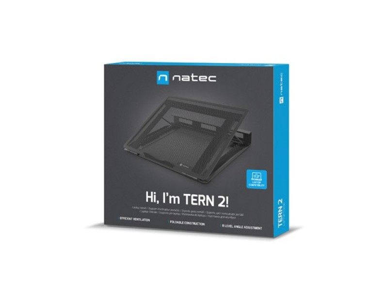 NATEC NPL-2271 laptop stand Black 43.9 cm (17.3