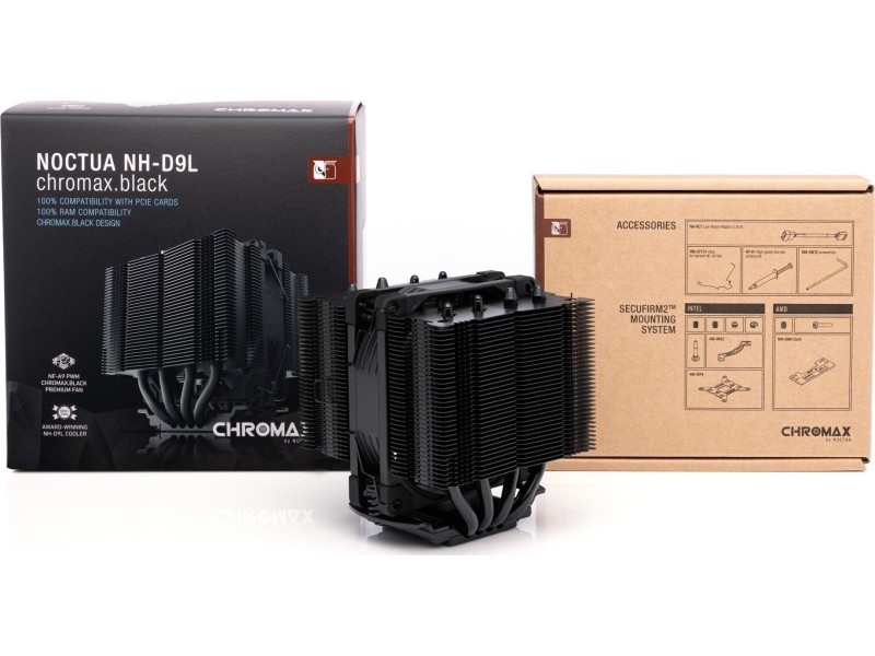 NOCTUA NH-D9L chromax.black CPU cooler