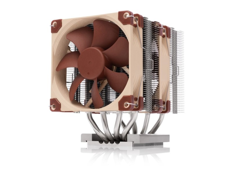 Noctua NH-D9 TR5-SP6 4U computer cooling system Processor Air cooler 9.2 cm Light brown