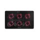 Laptop cooling pad, 6 backlit fans, 2000 RPM, SAVIO COS-01