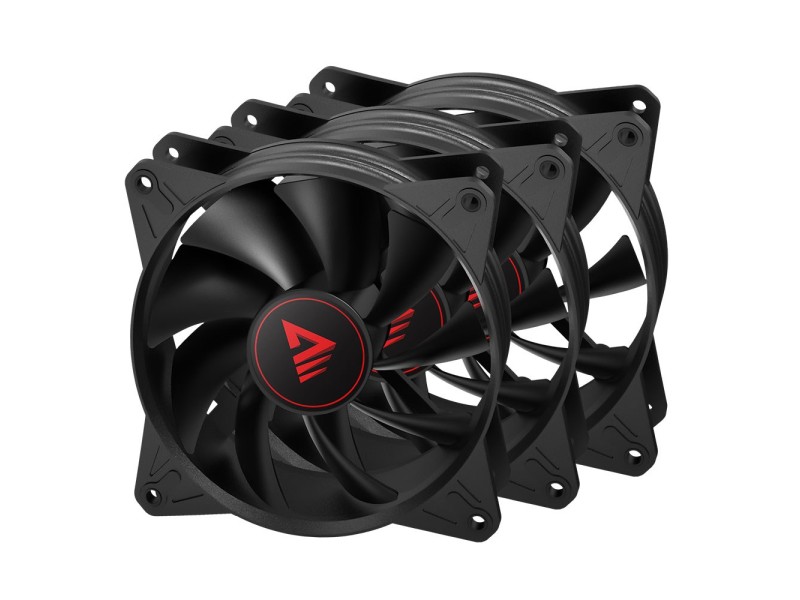 SAVIO Fan Set BLADE X1 SET 3 x 120mm 4-pin PWM black