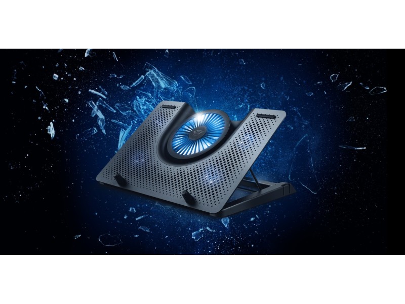 Trust GXT 1125 Quno Notebook stand Black 43.2 cm (17