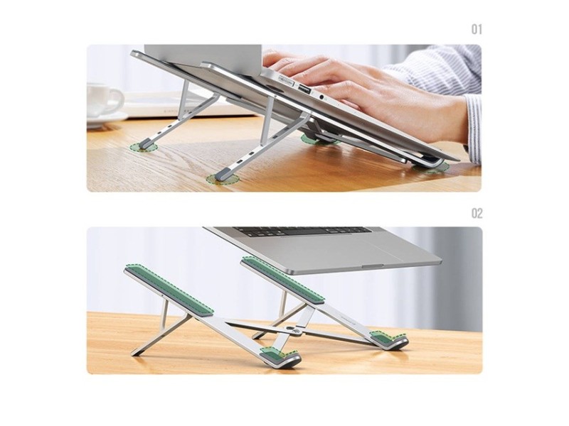 Ugreen LP451 Adjustable Laptop Stand Silver