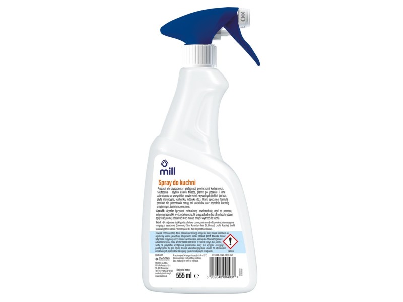 Mill Kitchen cleaning spray 555 ml
