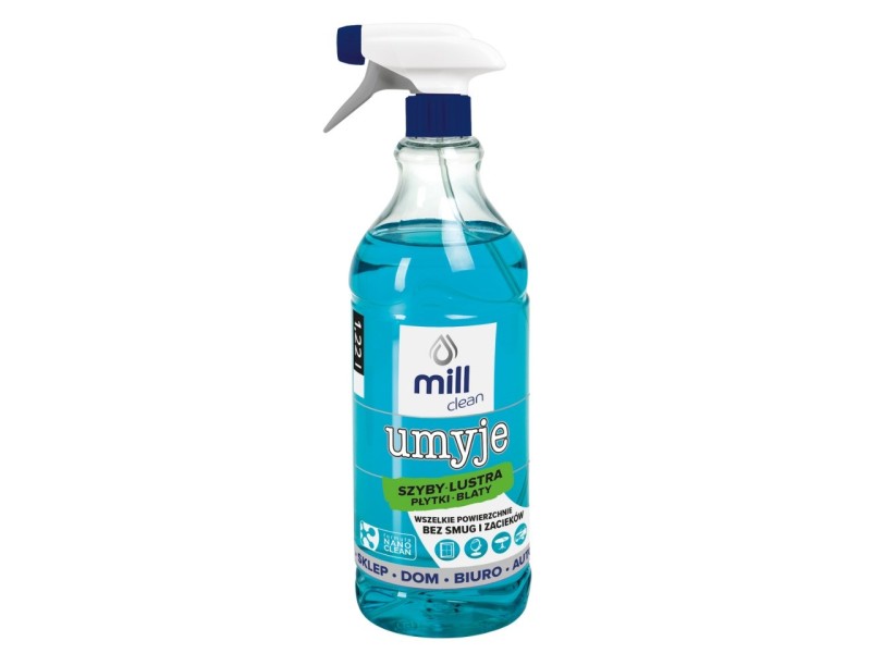 Mill Clean Wash liquid for cleaning windows, glass, mirrors, tiles 1.22 L