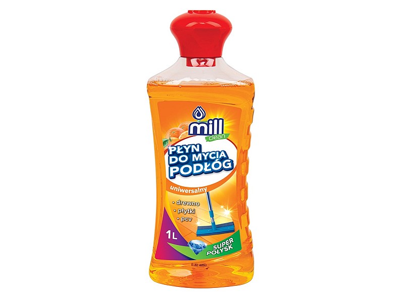 Mill Clean orange scented floor cleaner 1 L