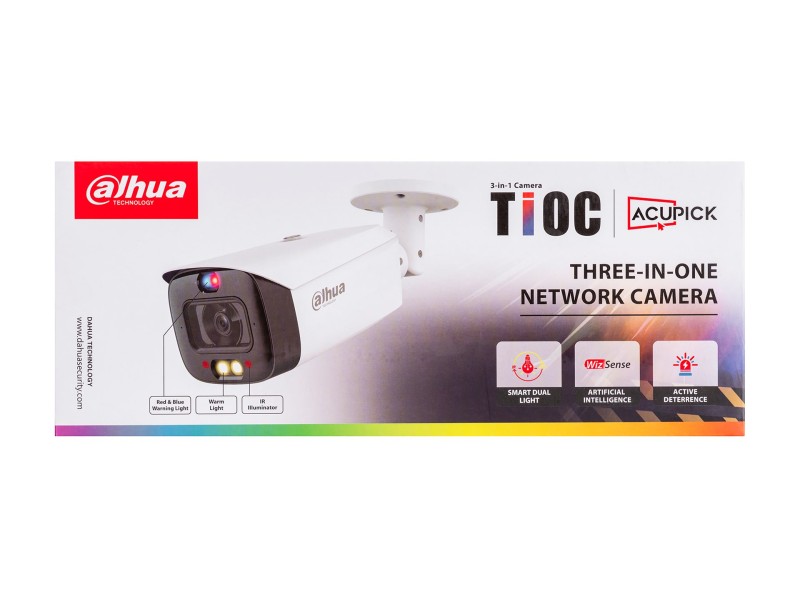 Dahua Technology WizSense IPC-HFW3849T1-AS-PV security camera Bullet IP security camera Outdoor 3840 x 2160 pixels Ceiling/wall