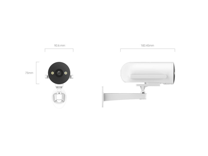 EZVIZ H5 4G IP security camera Outdoor 2304 x 1296 pixels Ceiling/Wall/Pole
