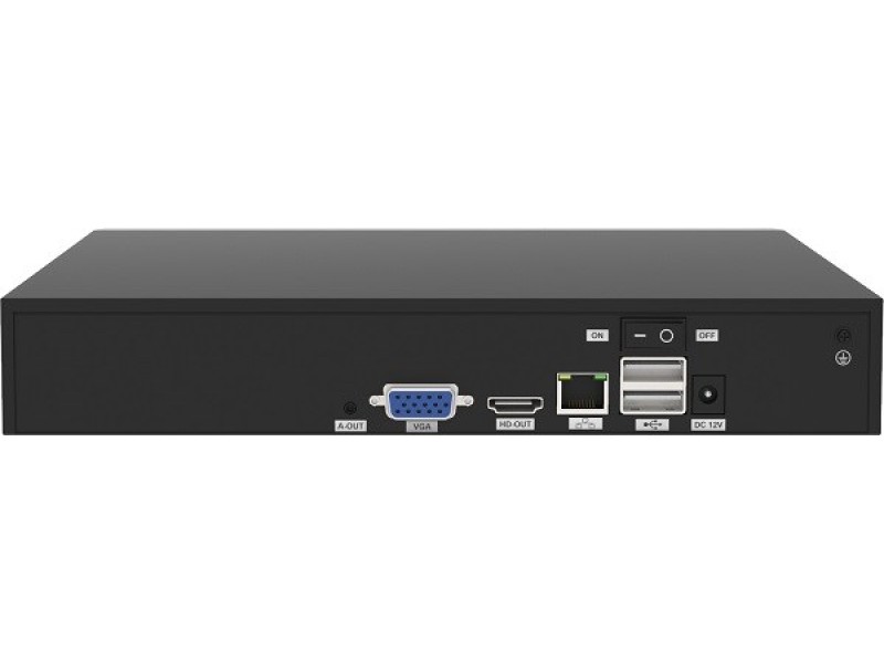 Network video recorder FOSCAM FN9108H 8-channel 5MP NVR Black Network video recorder FOSCAM FN9108H 8-channel 5MP NVR Black