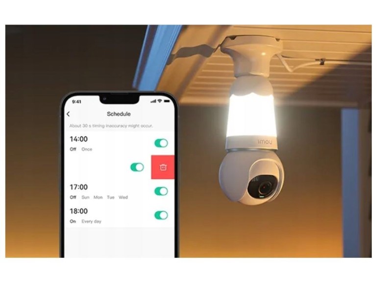 Imou IP Bulb Cam 5MP IPC-S6DP, 5 MP (2880 x 1620)