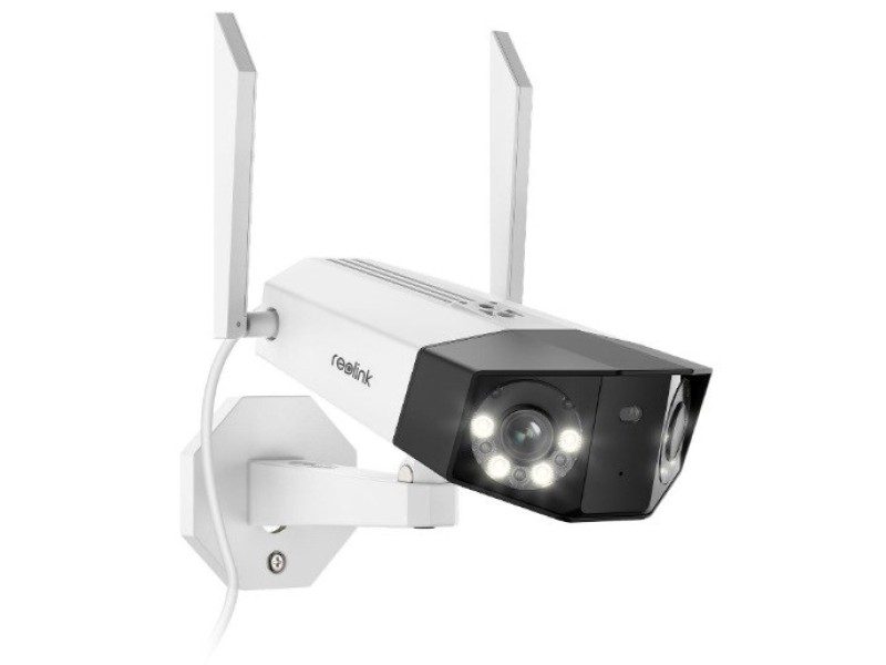 Reolink Duo Series W730 - 4K Outdoor Wi-Fi Camera, Dual-Lens, 180° Panoramic View, Person/Vehicle/Animal Detection