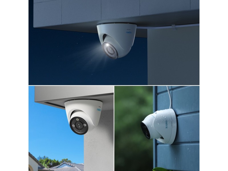 Reolink P434 - 4K Outdoor Camera, PoE, 3X Optical Zoom, Person/Vehicle/Animal Detection, Color Night Vision