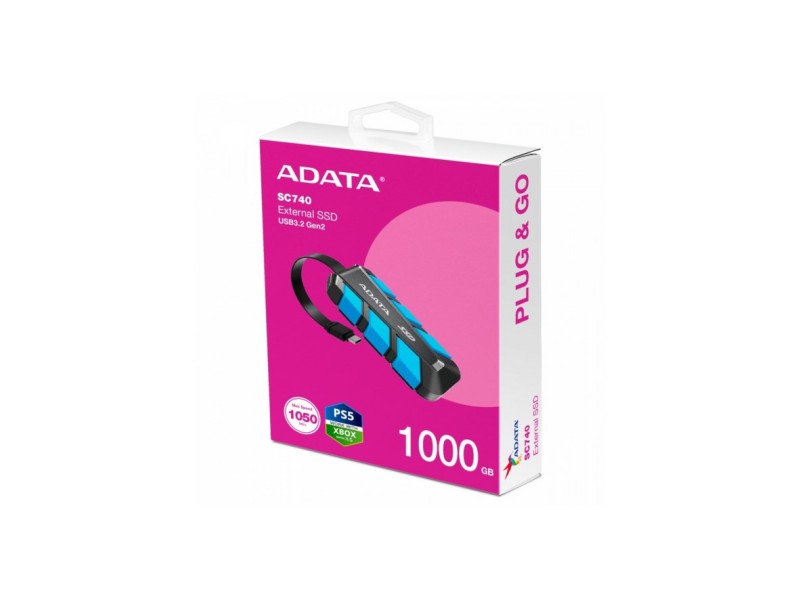 ADATA SSD SC740 1000 GB COLOR BOX BLUE