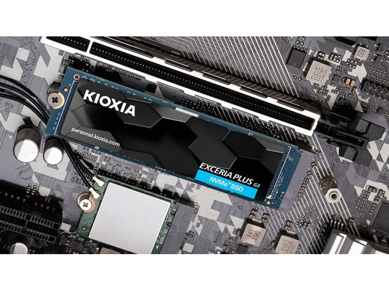 Kioxia Exceria Plus G3 2 TB M.2 PCI Express 4.0 NVMe BiCS FLASH TLC Kioxia Exceria Plus G3 2 TB M.2 PCI Express 4.0 NVMe BiCS FLASH TLC