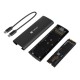 NATEC NKZ-2286 storage drive enclosure SSD enclosure Black M.2
