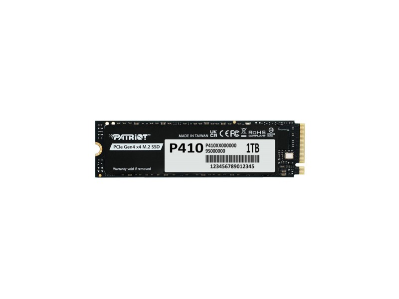 SSD Patriot Viper P410 M.2 PCI-Ex4 NVMe 1.4 1TB 5GB/s (P410P1TBM28H) SSD Patriot Viper P410 M.2 PCI-Ex4 NVMe 1.4 1TB 5GB/s (P410P1TBM28H)