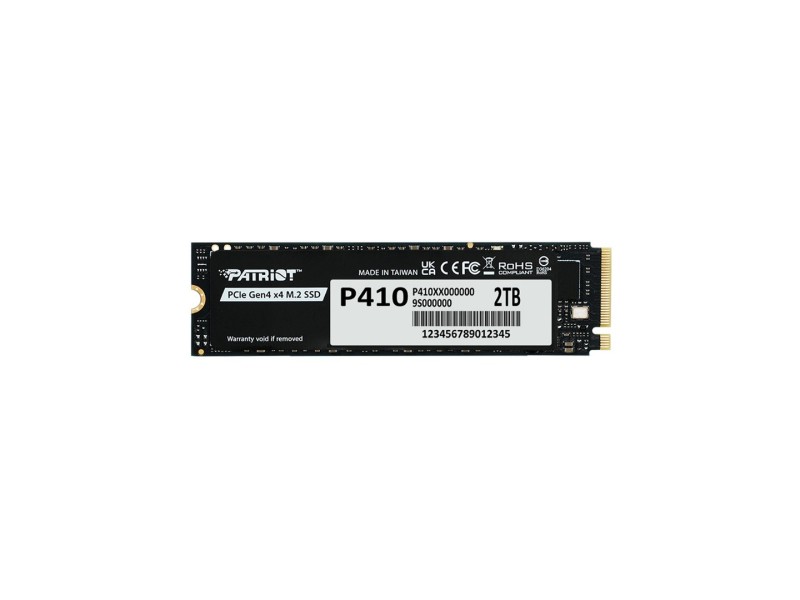 SSD Patriot Viper P410 M.2 PCI-Ex4 NVMe 1.4 2TB 5GB/s (P410P2TBM28H)