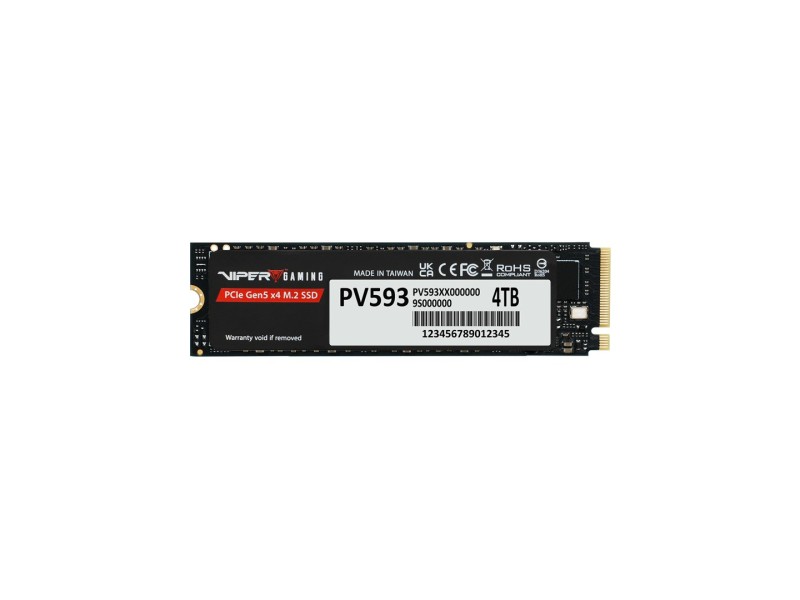 Patriot Viper PV593 M.2 PCI-E Gen5 x4 NVMe2 4TB SSD