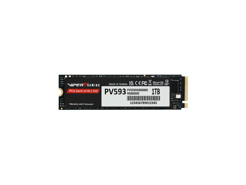 Patriot Viper PV593 M.2 PCI-E Gen5 x4 NVMe2 1TB 14G (PV593P1TBM28H) Patriot Viper PV593 M.2 PCI-E Gen5 x4 NVMe2 1TB 14G (PV593P1TBM28H)