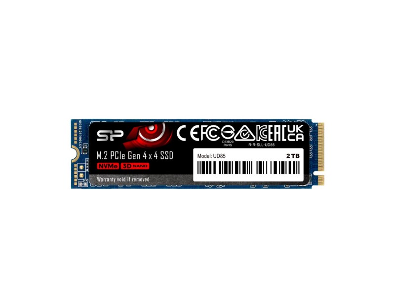 Silicon Power UD85 M.2 2 TB PCI Express 4.0 3D NAND NVMe Silicon Power UD85 M.2 2 TB PCI Express 4.0 3D NAND NVMe