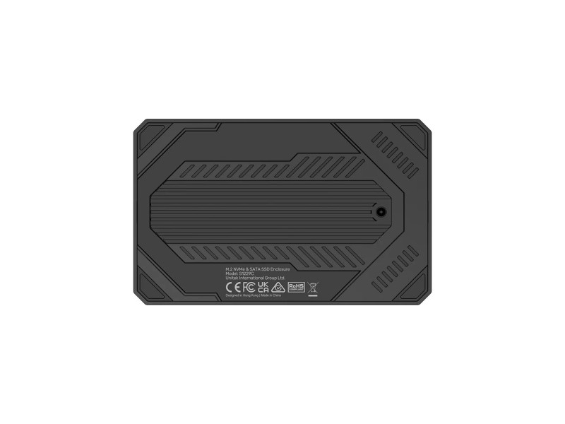 UNITEK S1229CBK01 storage drive enclosure M.2 NVMe & SATA SSD Black UNITEK S1229CBK01 storage drive enclosure M.2 NVMe & SATA SSD Black