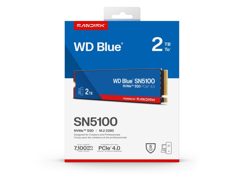 Western Digital 2TB WD Blue® SN5100 NVMe™ SSD
