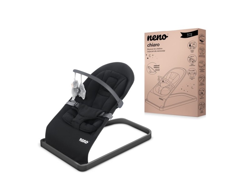 Neno Chiaro BLACK – baby bouncer