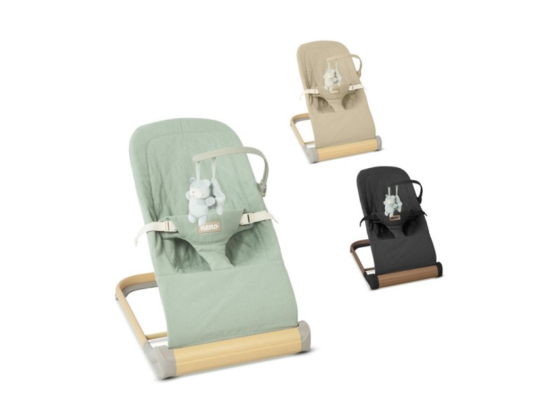 NESSO LIGHT GREEN - BED SEAT FOR BABIES