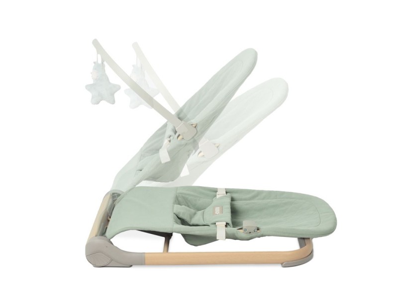 NESSO LIGHT GREEN - BED SEAT FOR BABIES