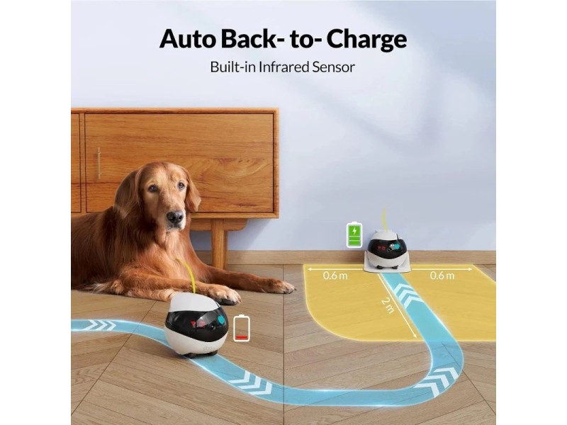 ENABOT Ebo Air AI Robot White and Black
