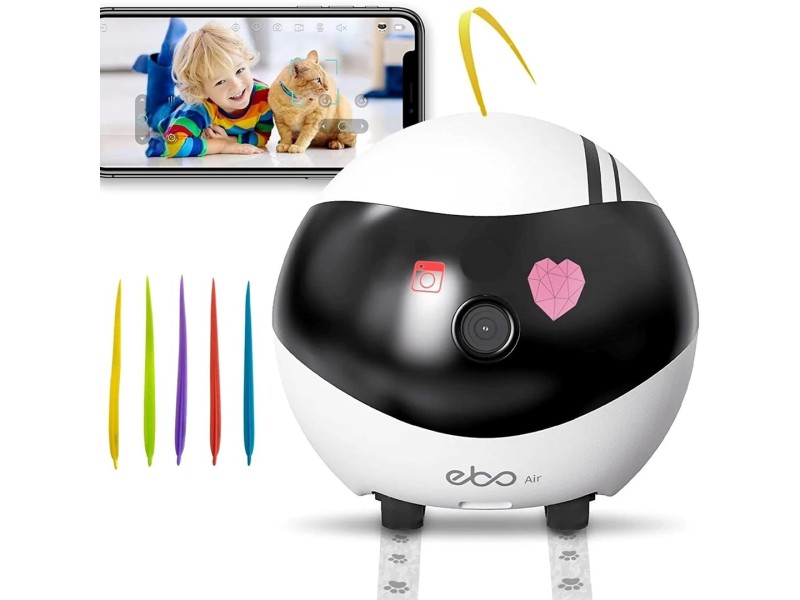 ENABOT Ebo Air AI Robot White and Black