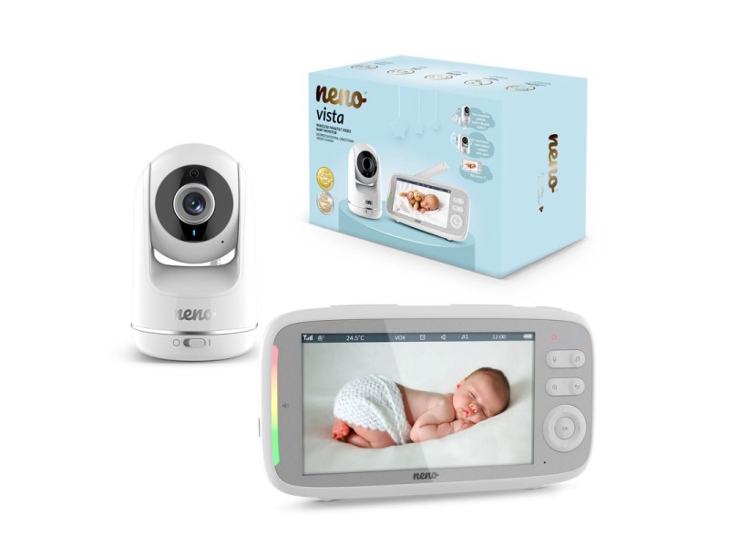 Neno Vista – rotating video baby monitor with wireless receiver